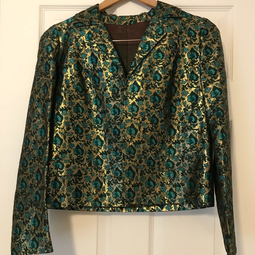 Rare Vintage Paisley Blazer